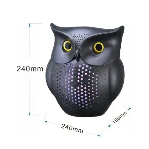 Bluetooth reproduktor Gedi GD-692 sova černý – 10W, TWS, FM rádio, LED